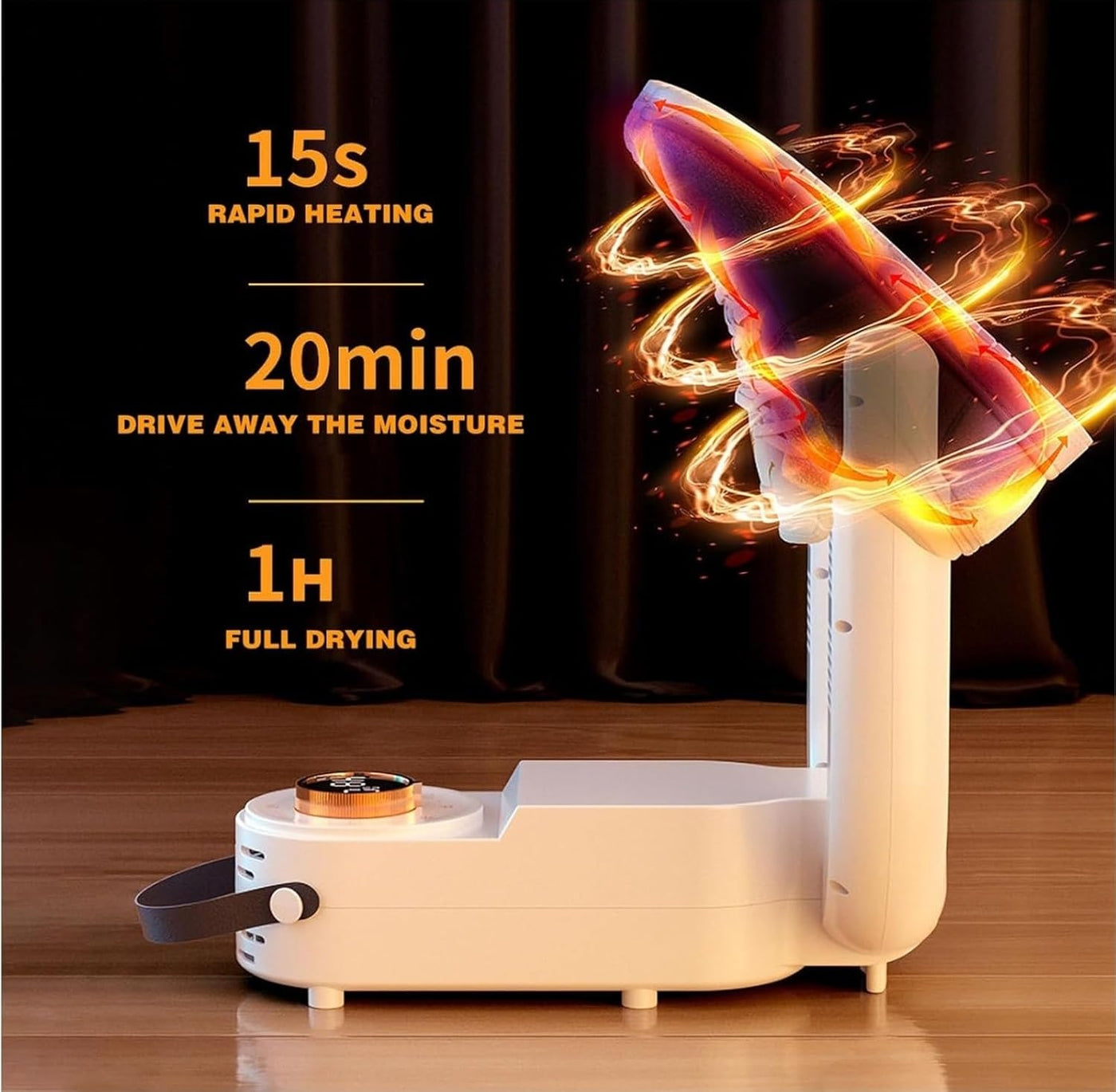 Fast Drying Shoe & Boot Dryer | Portable, Foldable & Odor Eliminator 👟