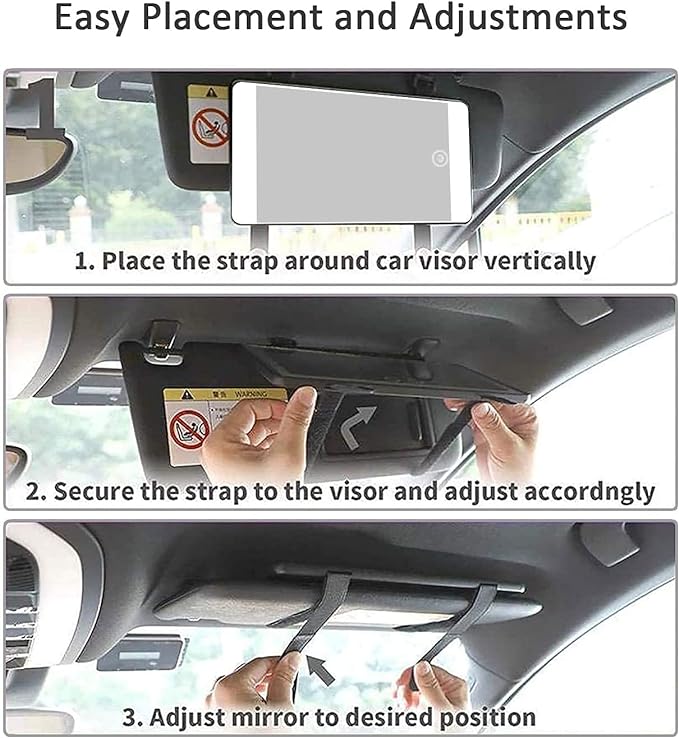 LED LIGHT CAR MIRROR