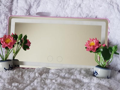 LED LIGHT CAR MIRROR