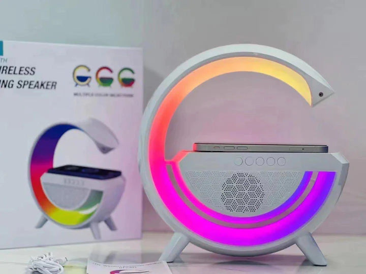 Led Wireless Mobile Charger & Speaker