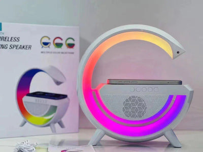 Led Wireless Mobile Charger & Speaker
